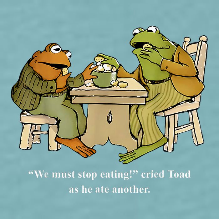 We Must Stop Eating Toad As He Ate Another Frog Sueded Cloud Jersey T-Shirt