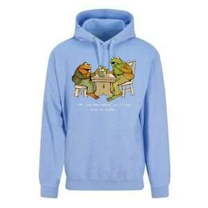 We Must Stop Eating Toad As He Ate Another Frog Unisex Surf Hoodie