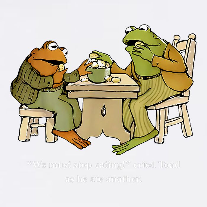 We Must Stop Eating Toad As He Ate Another Frog Garment-Dyed Sweatshirt