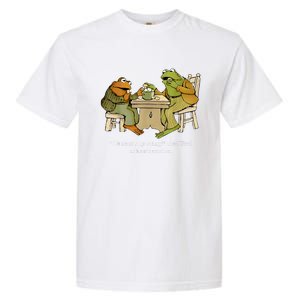 We Must Stop Eating Toad As He Ate Another Frog Garment-Dyed Heavyweight T-Shirt