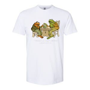 We Must Stop Eating Toad As He Ate Another Frog Softstyle CVC T-Shirt