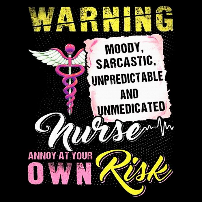 Warning Moody Sarcastic Unpredictable And Unmedicated Nurse Wool Snapback Cap