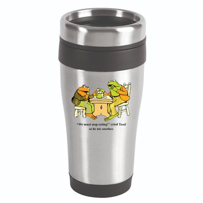 We Must Stop Eating Cried Toad As He Ate Another Frog Toad 16oz Travel Tumbler