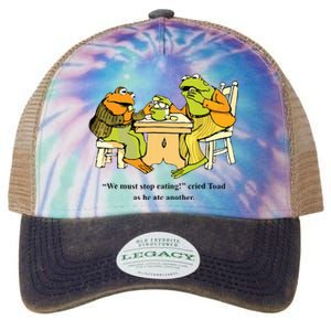 We Must Stop Eating Cried Toad As He Ate Another Frog Toad Legacy Tie Dye Trucker Hat