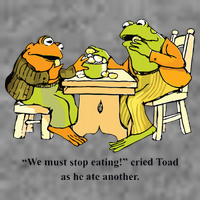 We Must Stop Eating Cried Toad As He Ate Another Frog Toad 7-Panel Snapback Hat