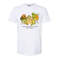 We Must Stop Eating Cried Toad As He Ate Another Frog Toad Softstyle CVC T-Shirt