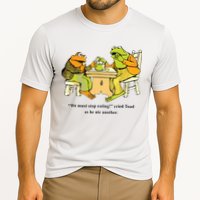 We Must Stop Eating Cried Toad As He Ate Another Frog Toad Cooling Performance Crew T-Shirt