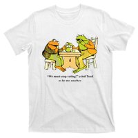 We Must Stop Eating Cried Toad As He Ate Another Frog Toad T-Shirt