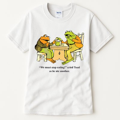 We Must Stop Eating Cried Toad As He Ate Another Frog Toad Tall T-Shirt