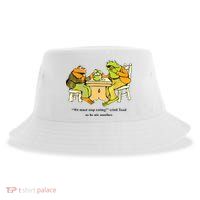 We Must Stop Eating Cried Toad As He Ate Another Frog Toad Sustainable Bucket Hat