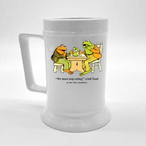 We Must Stop Eating Cried Toad As He Ate Another Frog Toad Beer Stein