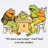 We Must Stop Eating Cried Toad As He Ate Another Frog Toad Button