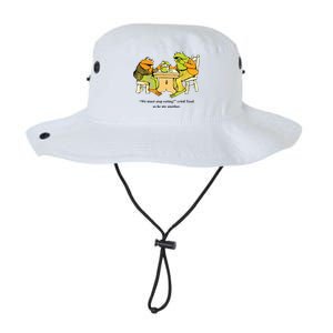 We Must Stop Eating Cried Toad As He Ate Another Frog Toad Legacy Cool Fit Booney Bucket Hat