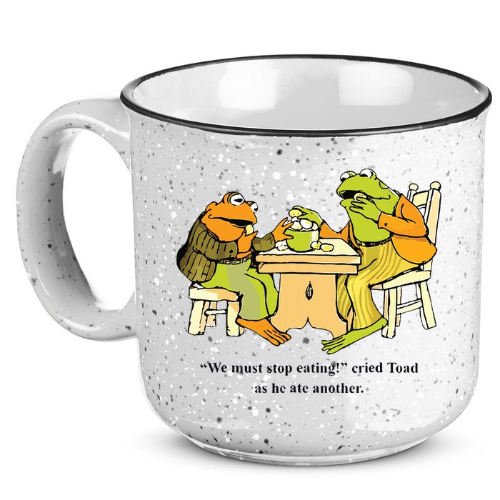 We Must Stop Eating Cried Toad As He Ate Another Frog Toad 15oz Campfire Ceramic Mug