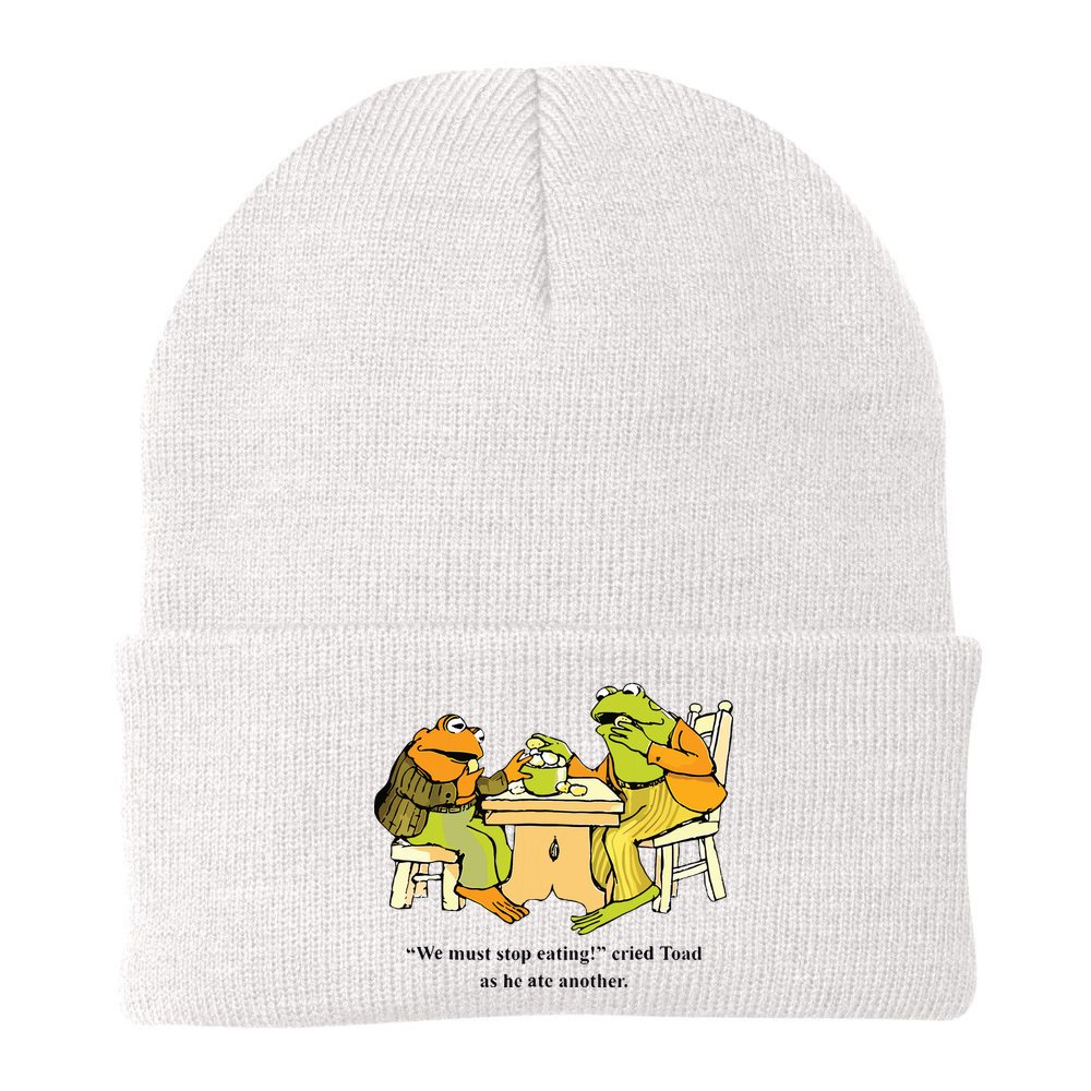 We Must Stop Eating Cried Toad As He Ate Another Frog Toad Beanie