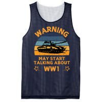 Warning May Start Talking About Ww1 Mesh Reversible Basketball Jersey Tank