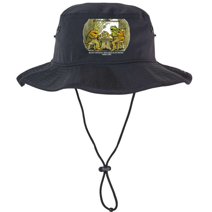 We Must Stop Eating Cried Toad As He Ate Another Frogs Legacy Cool Fit Booney Bucket Hat