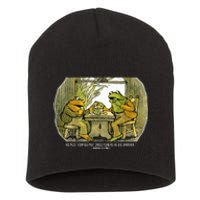 We Must Stop Eating Cried Toad As He Ate Another Frogs Short Acrylic Beanie