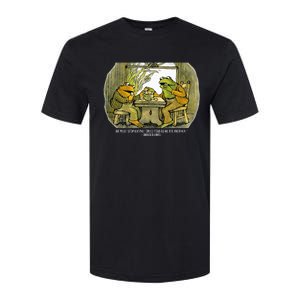 We Must Stop Eating Cried Toad As He Ate Another Frogs Softstyle CVC T-Shirt