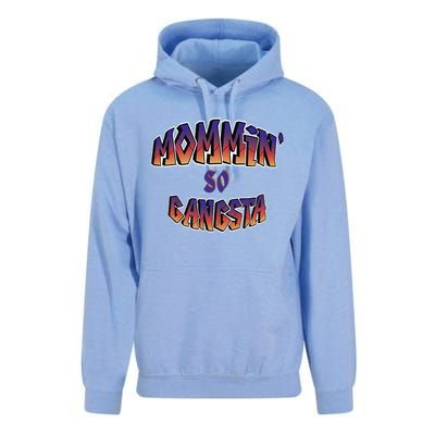 Women Mommin So Gangsta Unisex Surf Hoodie