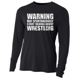  Wrestler May Spontaneously Start Talking About Wrestling  Cooling Performance Long Sleeve Crew