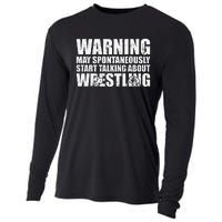  Wrestler May Spontaneously Start Talking About Wrestling  Cooling Performance Long Sleeve Crew