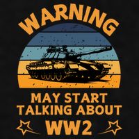 Warning May Start Talking About Ww2 Ladies PosiCharge Tri-Blend Wicking Tank
