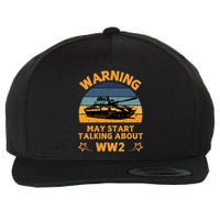 Warning May Start Talking About Ww2 Wool Snapback Cap