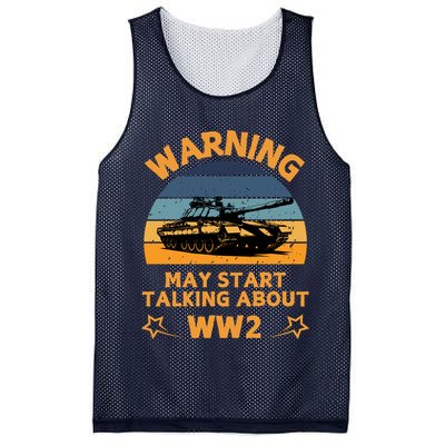 Warning May Start Talking About Ww2 Mesh Reversible Basketball Jersey Tank
