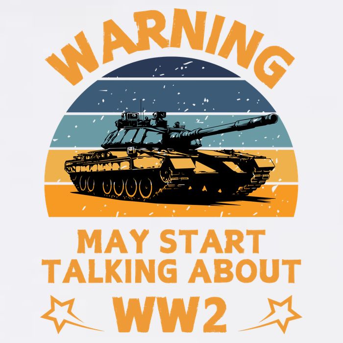 Warning May Start Talking About Ww2 Garment-Dyed Sweatshirt