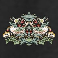 William Morris Strawberry Thief Bird Cool Comfort Performance Bucket Hat
