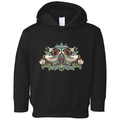 William Morris Strawberry Thief Bird Toddler Hoodie