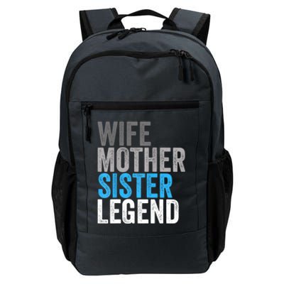 Wife Mother Sister Legend Best Mom Mama Mothers Day Daily Commute Backpack