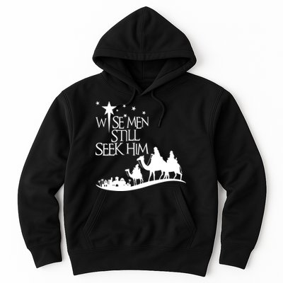 Wise Man Still Seek Him Christian Christmas Jesus Design Hoodie