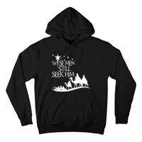 Wise Man Still Seek Him Christian Christmas Jesus Design Hoodie