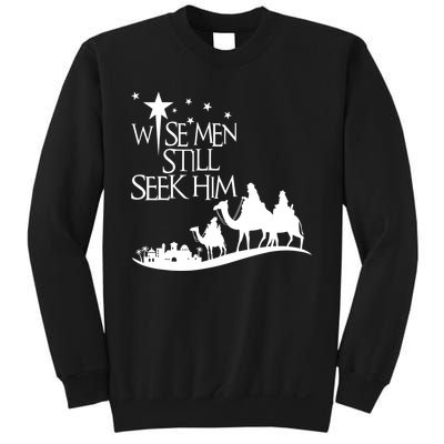 Wise Man Still Seek Him Christian Christmas Jesus Design Sweatshirt