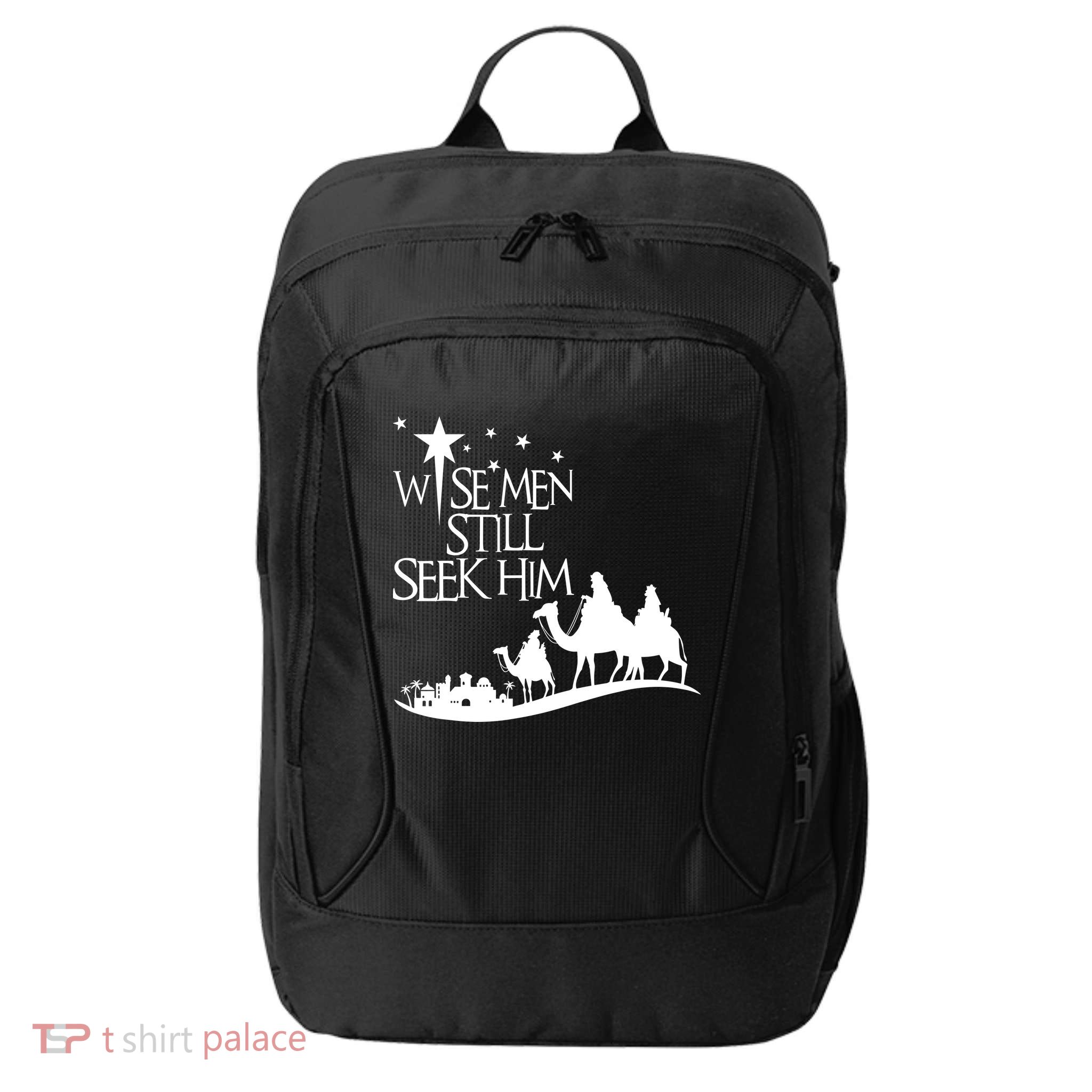 Wise Man Still Seek Him Christian Christmas Jesus Design City Backpack