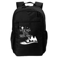 Wise Man Still Seek Him Christian Christmas Jesus Design Backpack