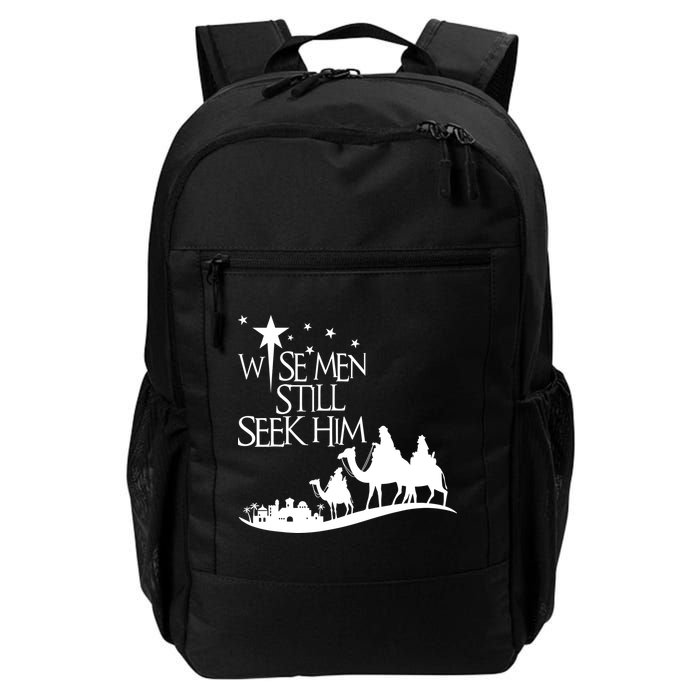 Wise Man Still Seek Him Christian Christmas Jesus Design Backpack