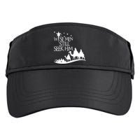 Wise Man Still Seek Him Christian Christmas Jesus Design Adult Drive Performance Visor