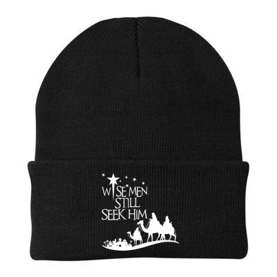Wise Man Still Seek Him Christian Christmas Jesus Design Beanie