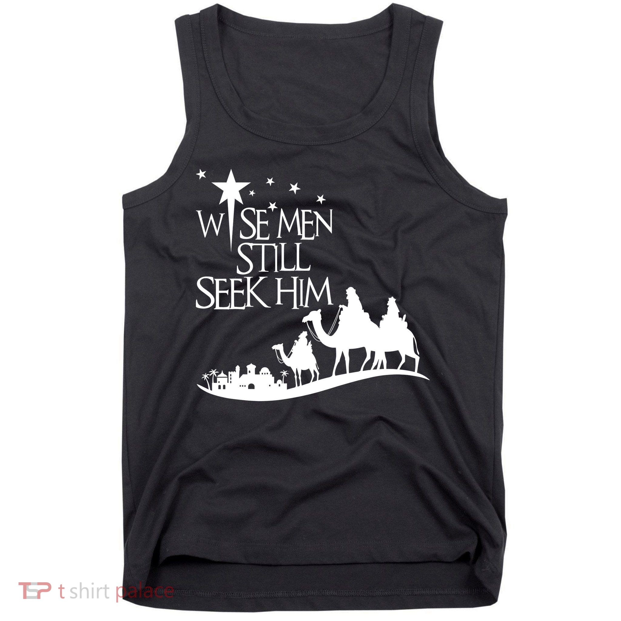 Wise Man Still Seek Him Christian Christmas Jesus Design Tank Top