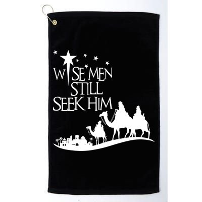 Wise Man Still Seek Him Christian Christmas Jesus Design Golf Towel