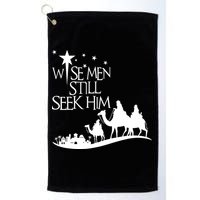 Wise Man Still Seek Him Christian Christmas Jesus Design Golf Towel