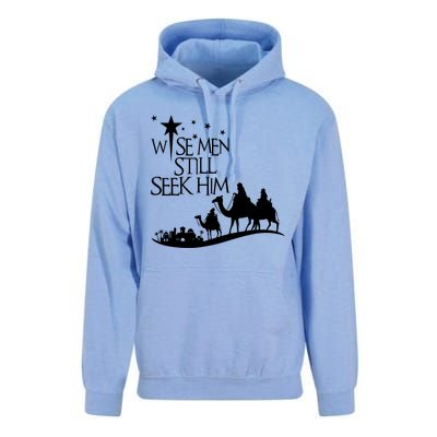 Wise Man Still Seek Him Christian Christmas Jesus Design Unisex Surf Hoodie