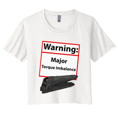 Warning Major Torque Imbalance Crop Top
