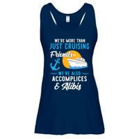 Were More Than Just Cruising Friends Funny Vacation Summer Ladies Essential Flowy Tank