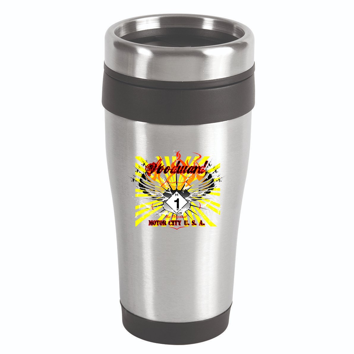 Woodward M1 The Original Motor City USA 16oz Travel Tumbler