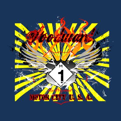 Woodward M1 The Original Motor City USA T-Shirt