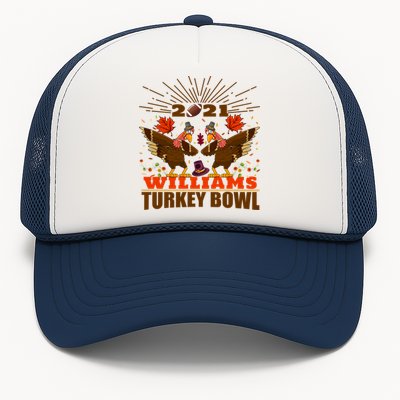 Williams Matching Thanksgiving Outfits Dabbing Turkey Bowl Cool Gift Trucker Hat